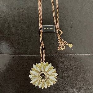 SMILES necklace-brooch